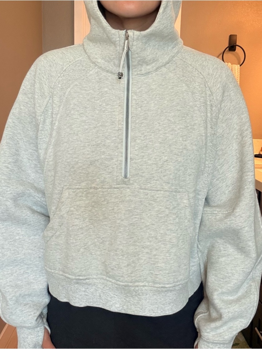 Lululemon Scuba Oversized Half Zip Hoodie